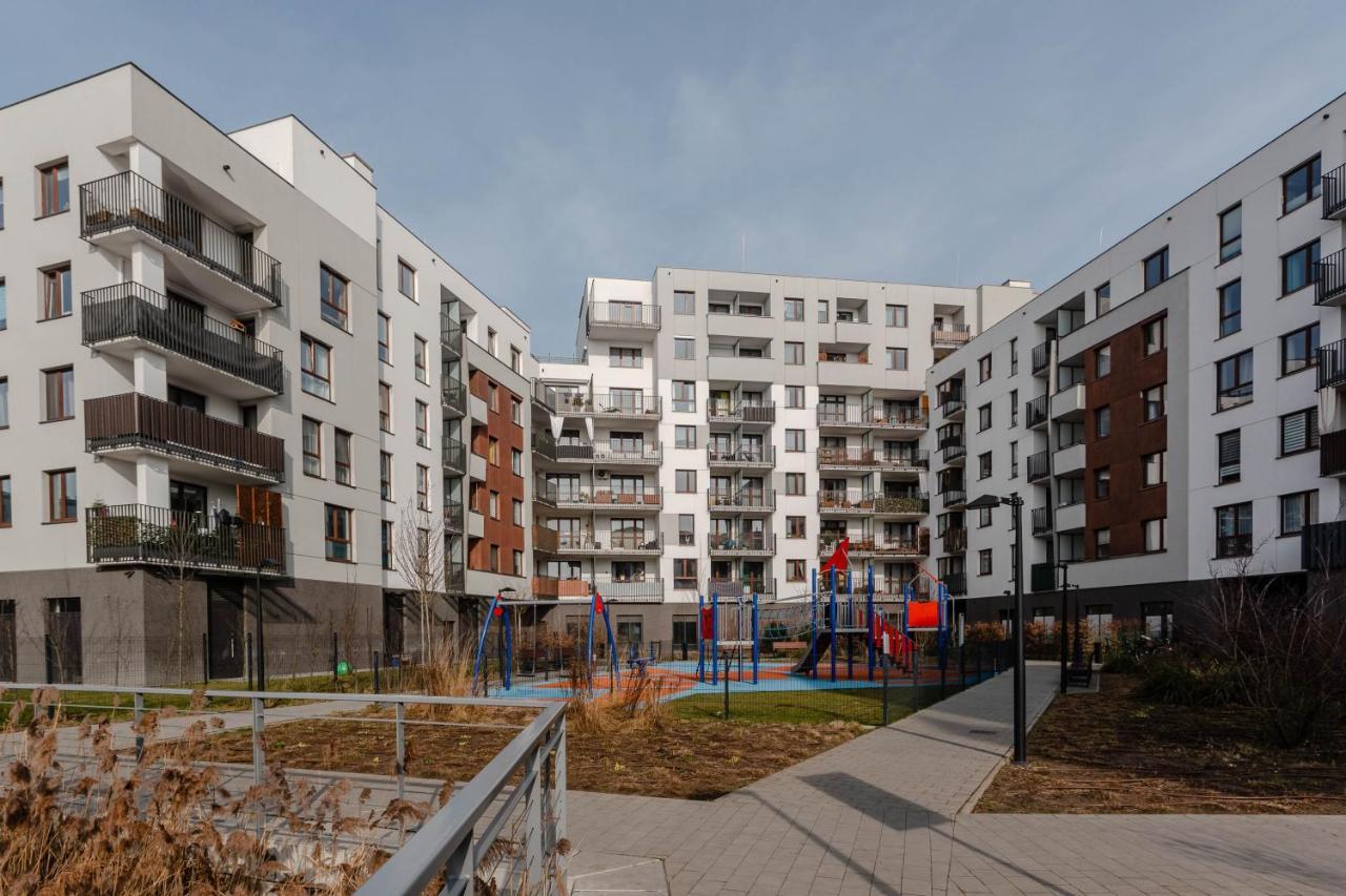 Chill Apartments Airport Ursynow Varsavia Esterno foto